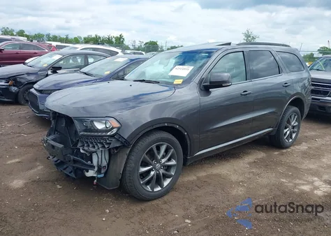 2017 Dodge Durango Gt Awd from USA, damaged, VIN 1C4RDJDG2HC833818